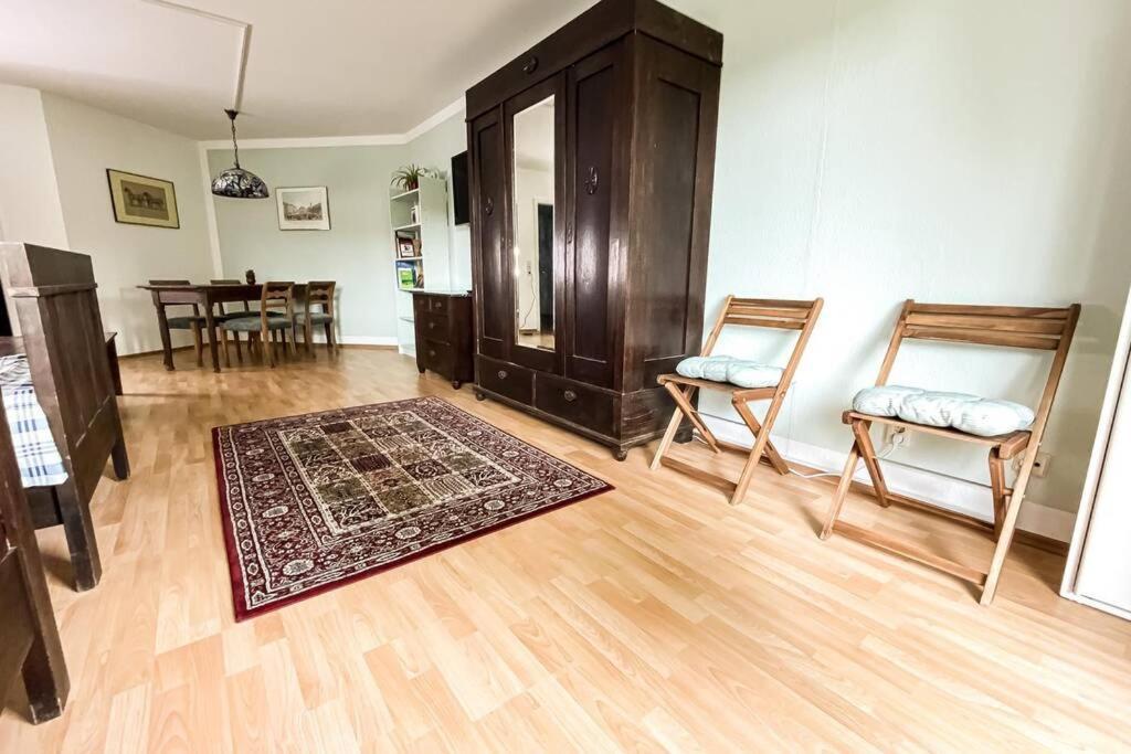 Apartment Am Auensee Mit Grosser Terrasse & Privat-Parkplatz Leipzig Eksteriør bilde