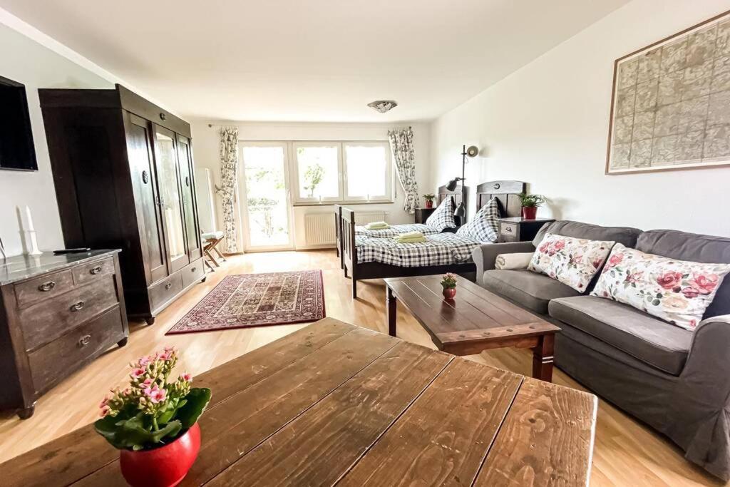 Apartment Am Auensee Mit Grosser Terrasse & Privat-Parkplatz Leipzig Eksteriør bilde